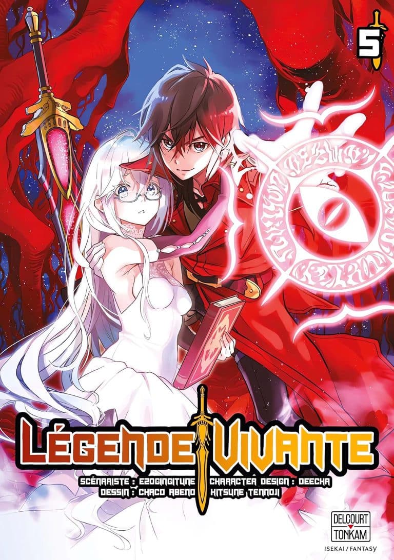 Tome 5 du manga Légende vivante.