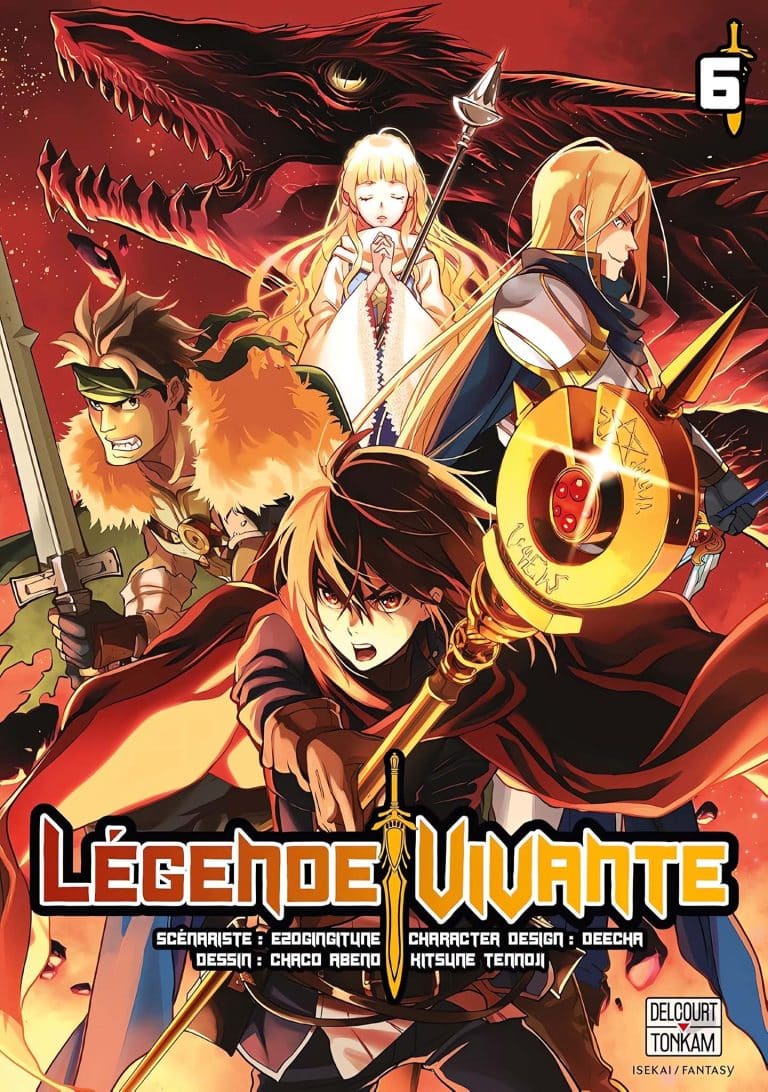 Tome 6 du manga Légende vivante.