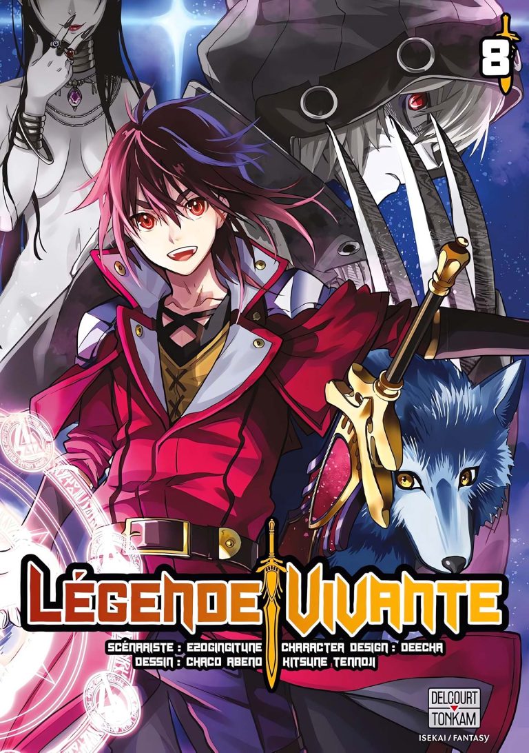 Tome 8 du manga Légende vivante.