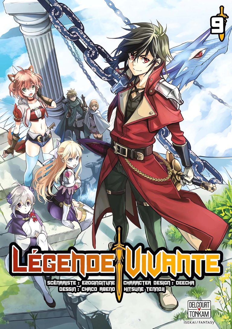 Tome 9 du manga Légende vivante.