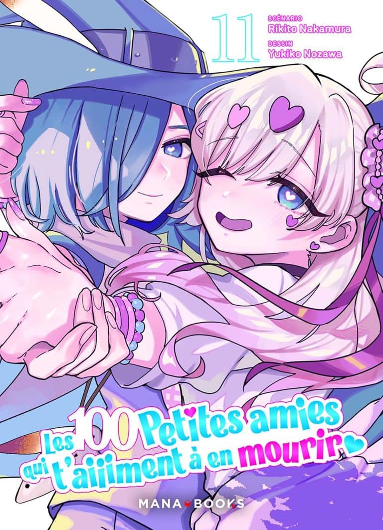 Tome 11 du manga Les 100 petites amies qui t'aiiiment à en mourir.