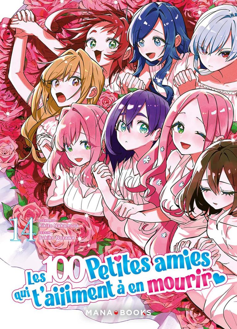 Tome 14 du manga Les 100 petites amies qui t'aiiiment à en mourir.