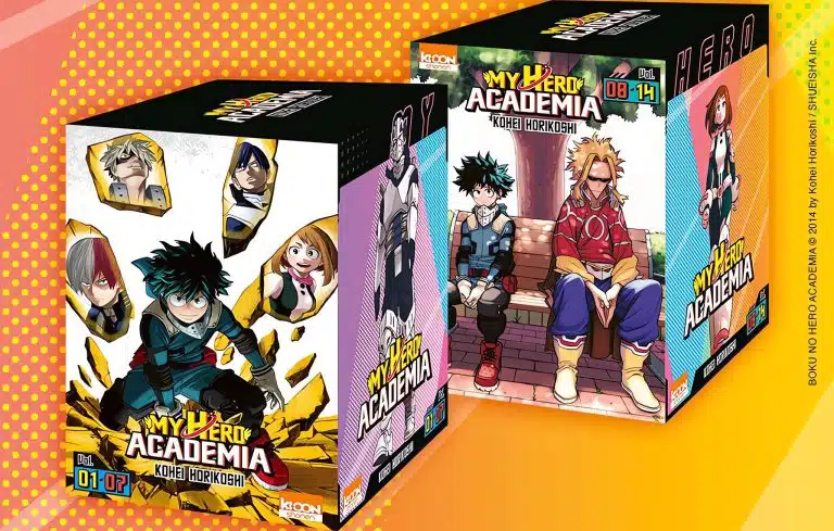 Annonce d'un format coffret intégrale pour le manga My Hero Academia.
