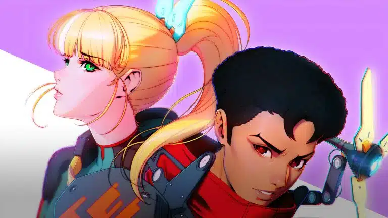 Visuel clean de l'anime DEATH STRANDING ISOLATIONS.