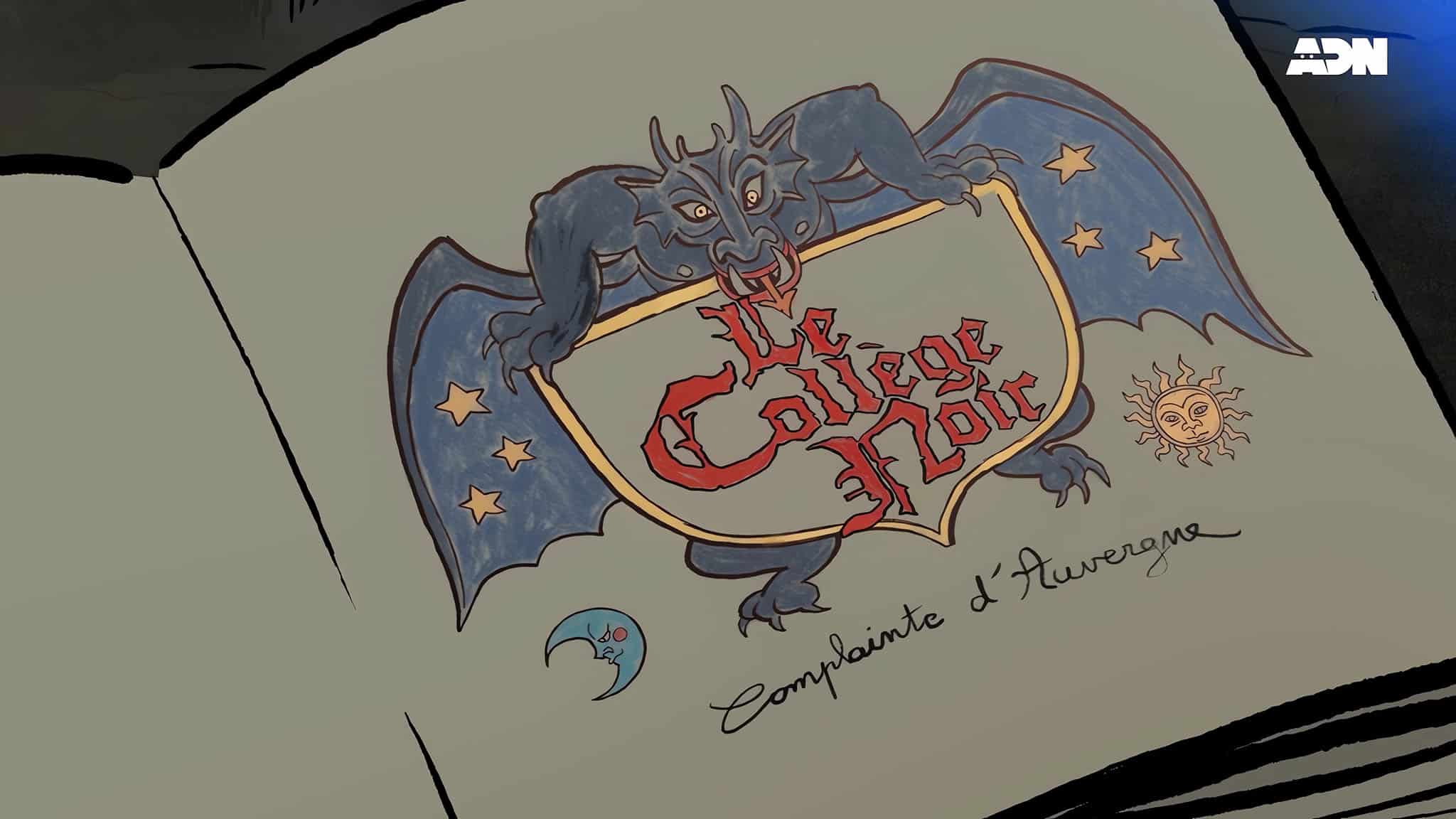 Annonce de l'anime Le Collège Noir saison 2 en 2026.