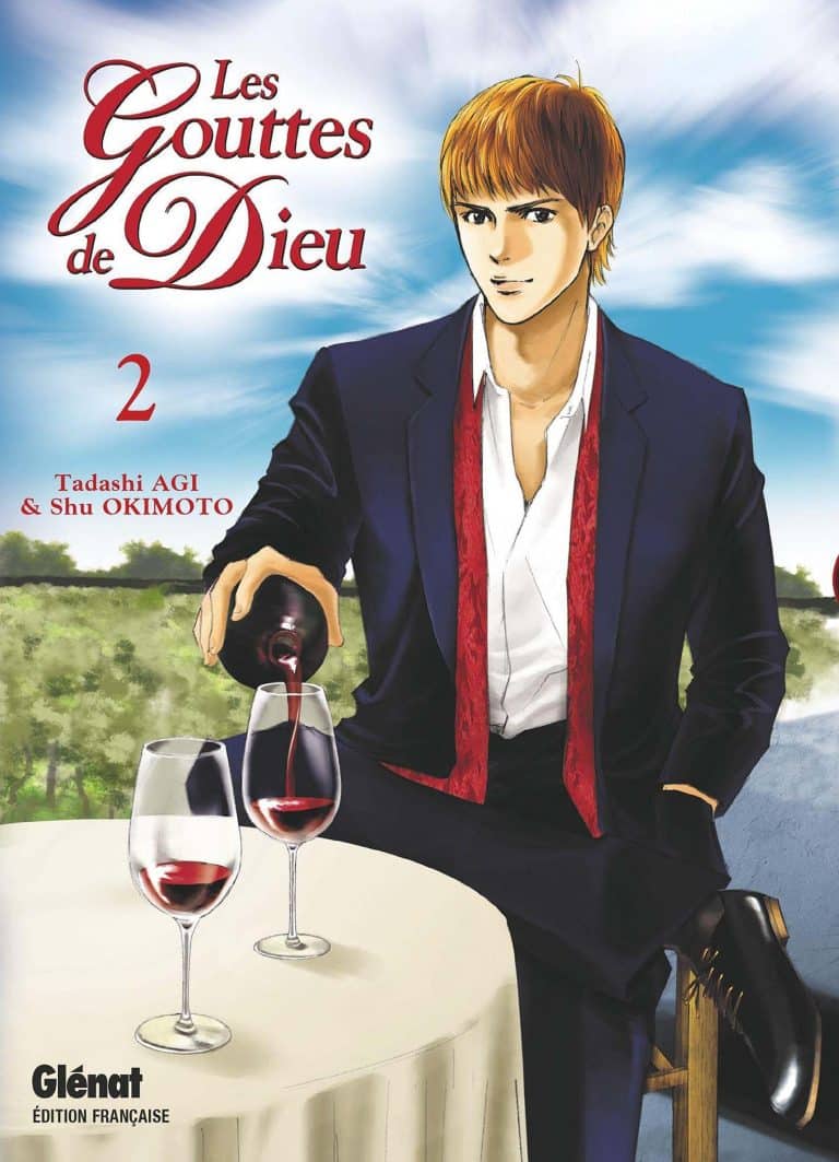 Tome 2 du manga Les Gouttes de Dieu.