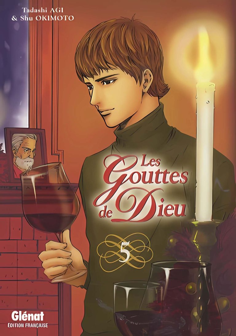 Tome 5 du manga Les Gouttes de Dieu.