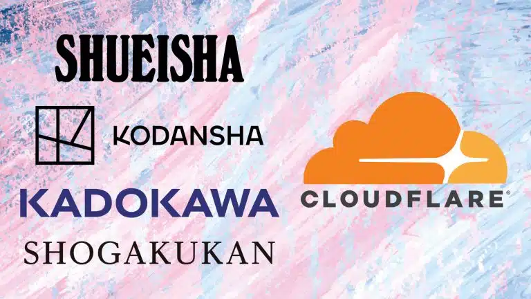 Annonce de la victoire des éditeurs Shueisha, KADOKAWA, Kodansha et Shogakukan dans le procès face à Cloudflare.