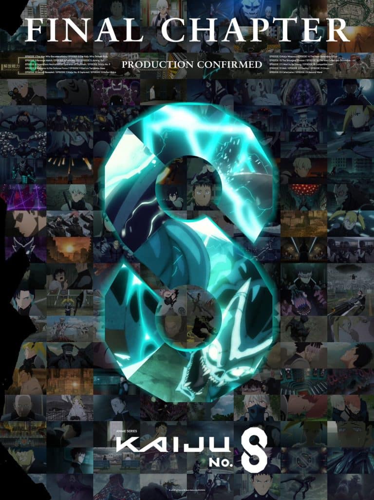 Premier visuel pour l'anime Kaiju No. 8 Final Chapter.