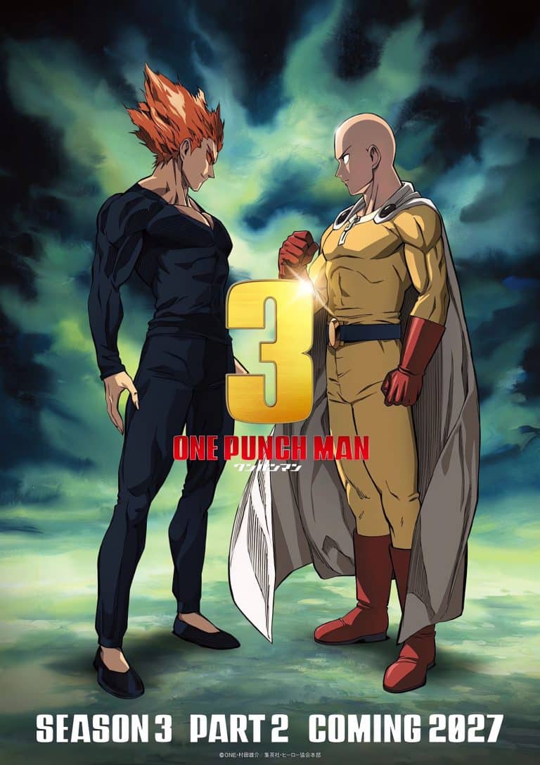 Premier visuel de l'anime ONE PUNCH MAN saison 3 partie 2.
