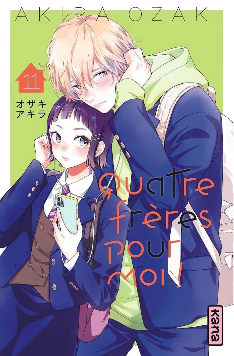 Tome 11 du manga Quatre Frères pour moi !.