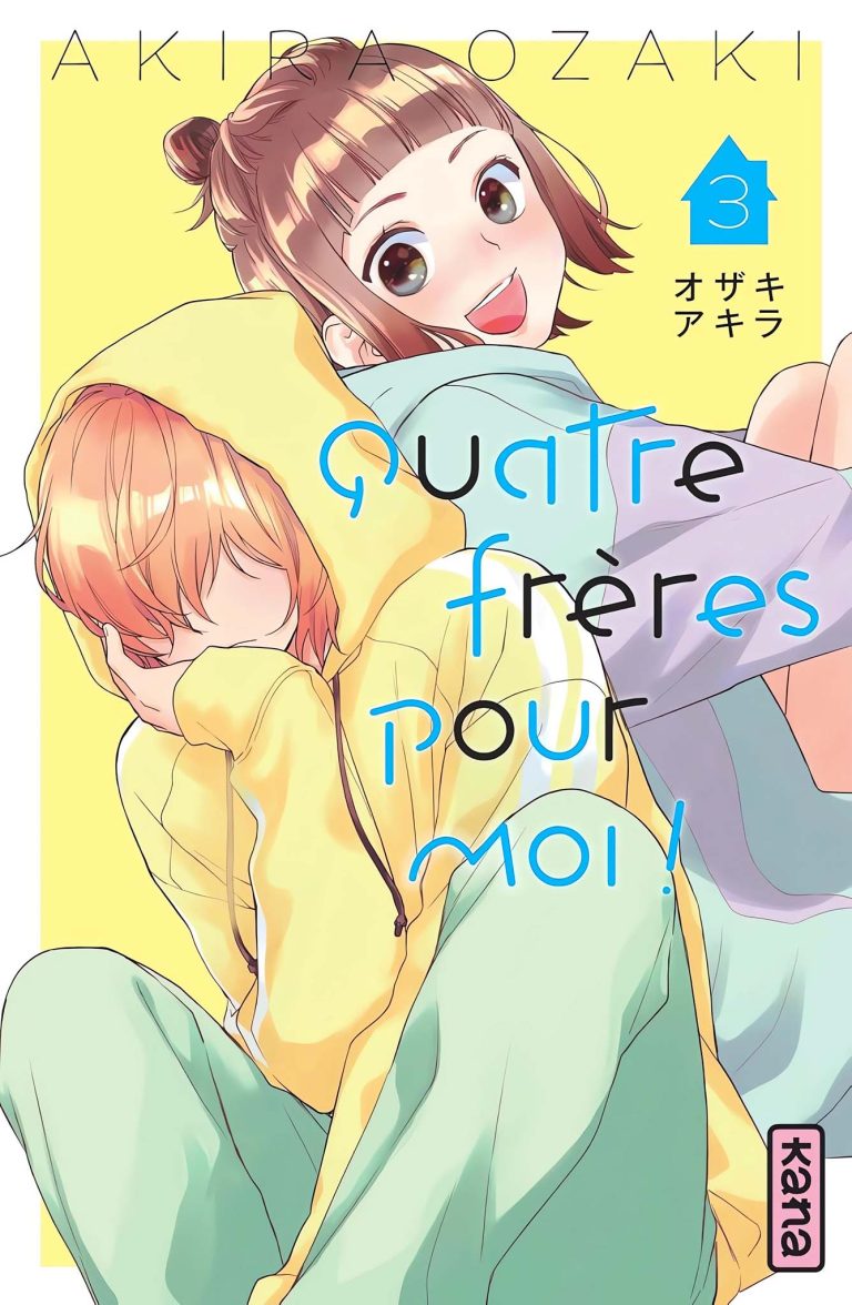 Tome 3 du manga Quatre Frères pour moi !.