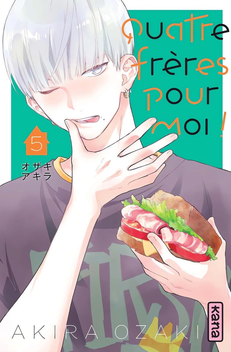 Tome 5 du manga Quatre Frères pour moi !.