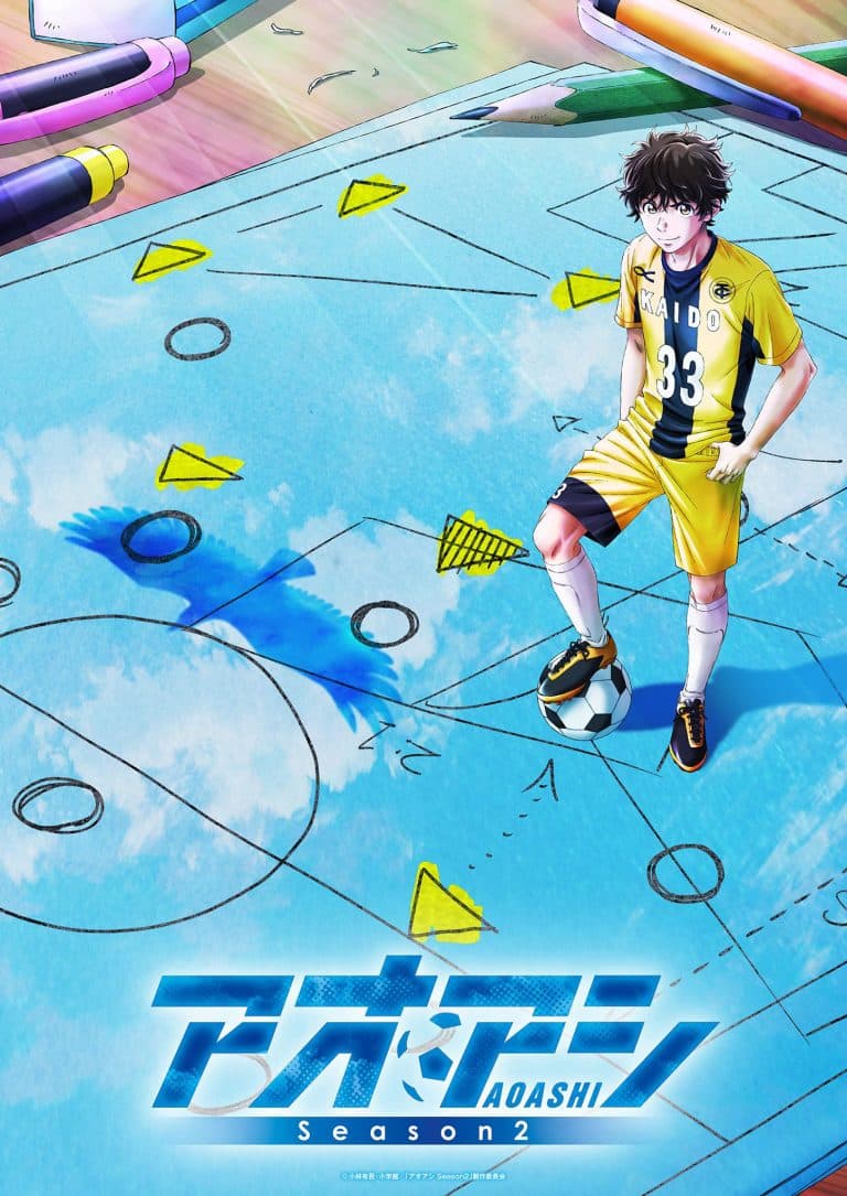 Deuxième visuel de l'anime Ao Ashi saison 2.