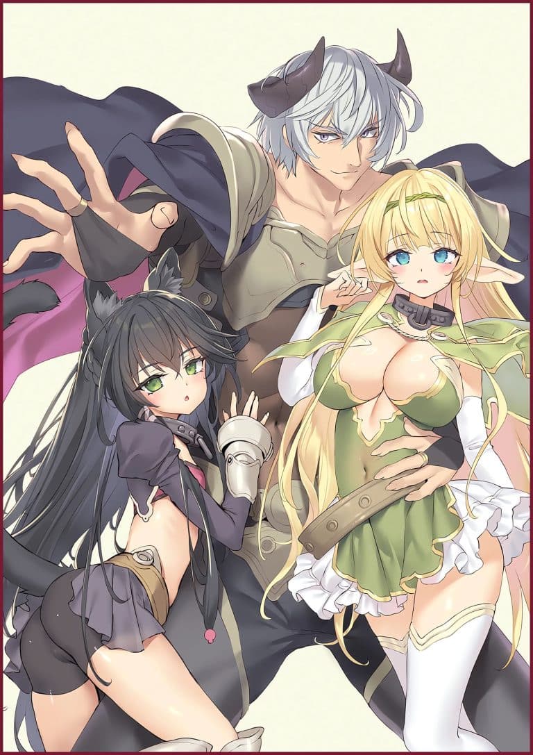 Illustration commémorative pour l'anime Isekai Maou to Shoukan Shoujo no Dorei Majutsu saison 3.