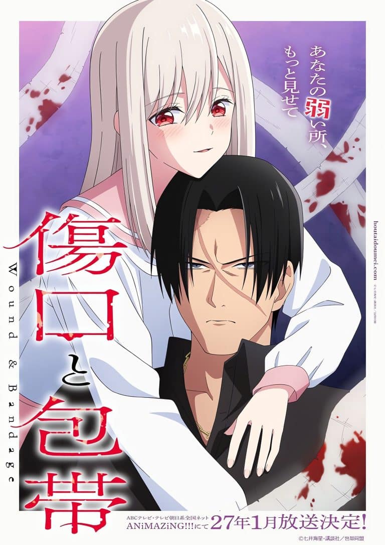 Visuel 1 de l'anime Kizuguchi to Houtai (Wound & Bandage).