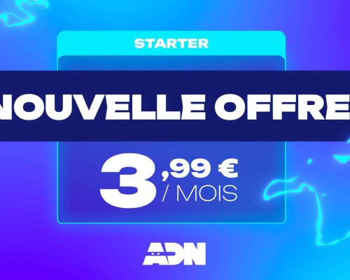 Annonce de la nouvelle offre d'abonnement STARTER sur la plateforme ADN.