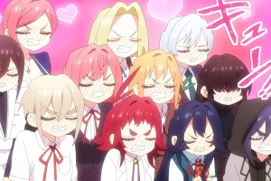 Annonce de l'anime Les 100 petites amies qui t'aiiiment à en mourir saison 3.