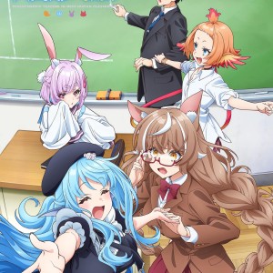 Premier visuel pour l'anime Misanthropic Teacher in Demi-Human Classroom.