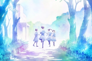Annonce de l'anime Awajima Hyakkei pour 2026.