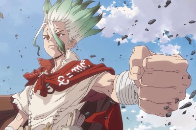 Annonce de la diffusion de l'anime Dr. STONE Saison 4 Partie 3 en 2026.