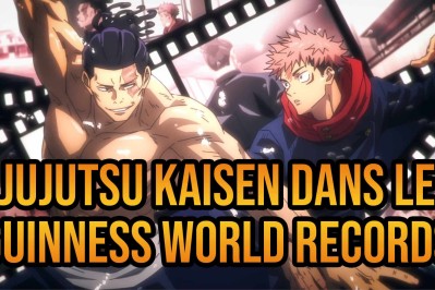 L'anime Jujutsu Kaisen entre dans le Guinness World Records 2025 en tant que série d'animation la plus demandée.