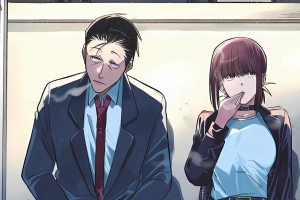 Annonce de l'anime Smoking Behind the Supermarket With You pour 2026.