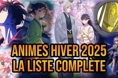 Liste complète des animes de l'hiver 2025.