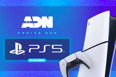 Annonce du lancement de l'application ADN sur PS5.